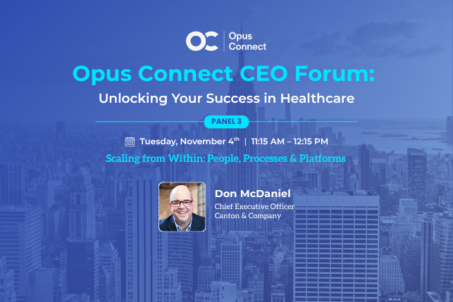2025 Opus Connect CEO Forum